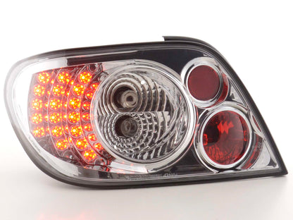 LED Rückleuchten Set Citroen Xsara Schrägheck Typ N6 Bj. 97-03 chrom