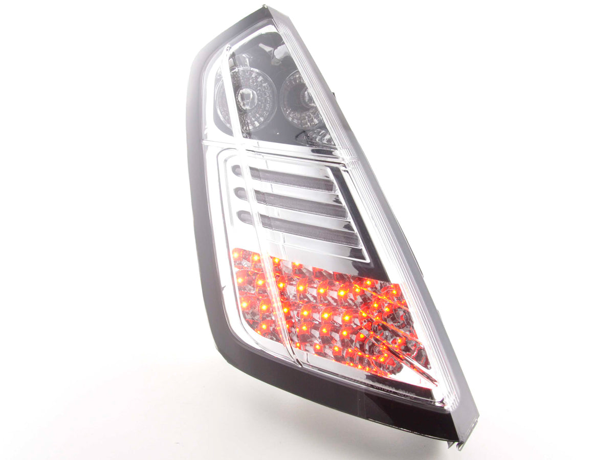 LED Rückleuchten Set Fiat Grande Punto Typ 199 Bj. 05- chrom