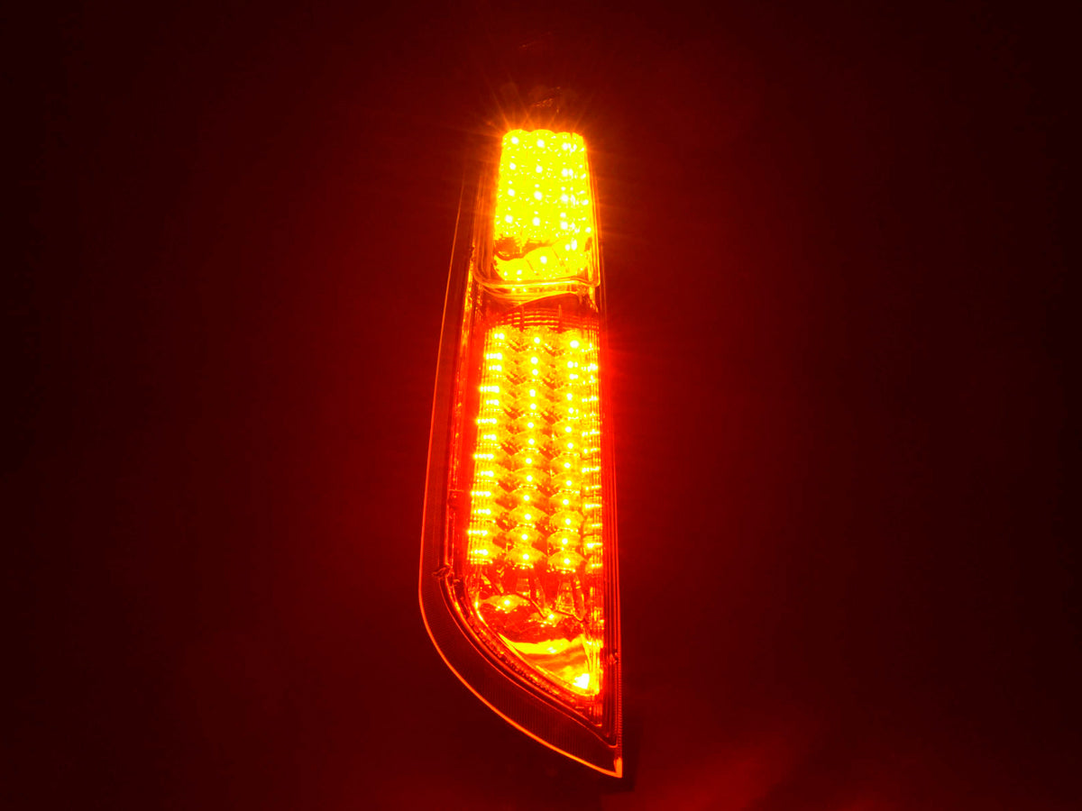 LED Rückleuchten Set Ford Focus 2 5-türig Bj. 04-08 chrom