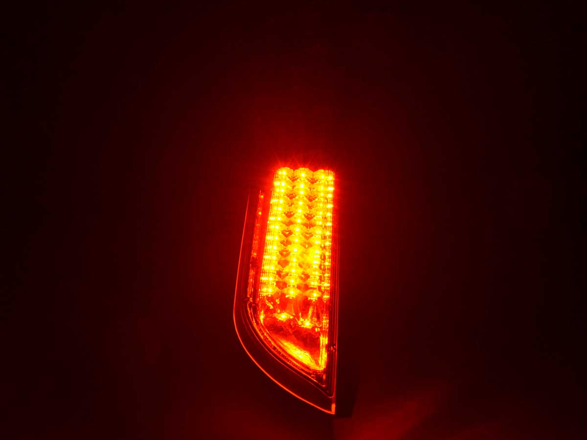 LED Rückleuchten Set Ford Focus 2 5-türig Bj. 08-10 chrom