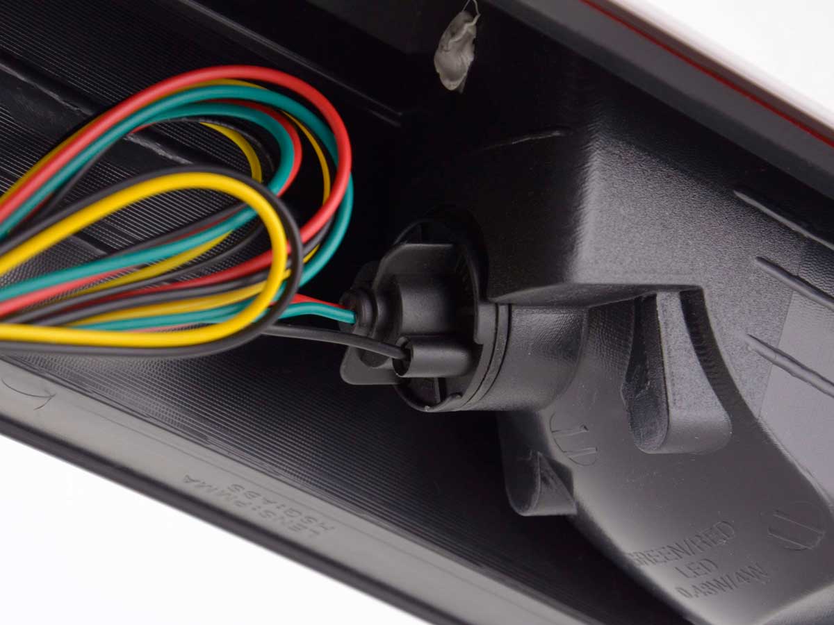 LED Rückleuchten Set Ford Focus 2 5-türig Bj. 08-10 rot/schwarz