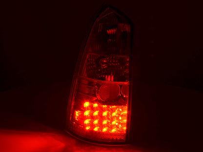 LED Rückleuchten Set Ford Focus Turnier DNW Bj. 98-04 chrom