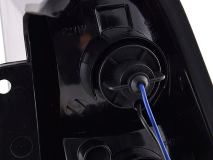 LED Rückleuchten Set Ford Focus Turnier DNW Bj. 98-04 chrom