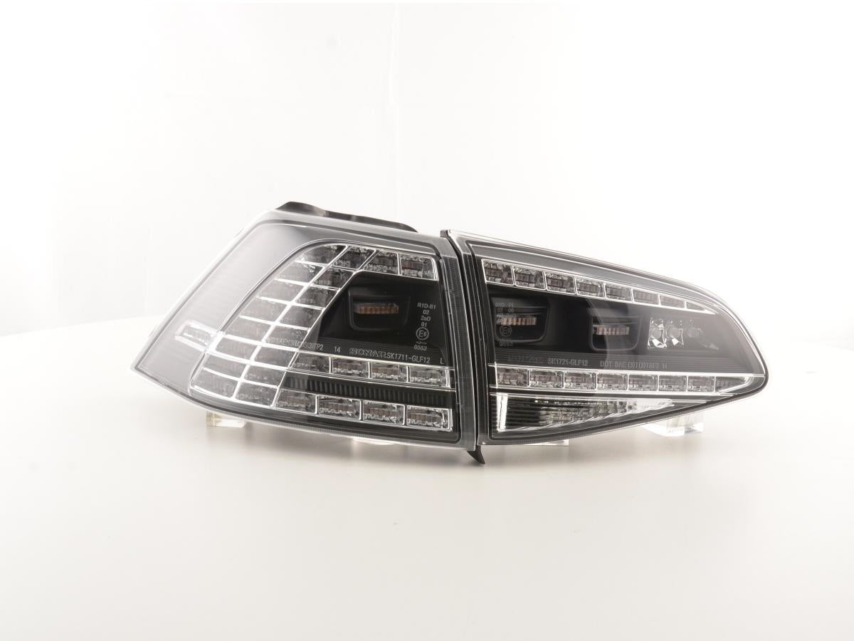 LED Rückleuchten Set VW Golf 7 ab Bj. 2012 schwarz