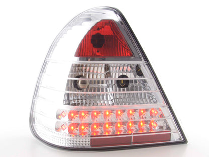 LED Rückleuchten Set Mercedes C-Klasse Typ W202 Bj. 96-00 chrom