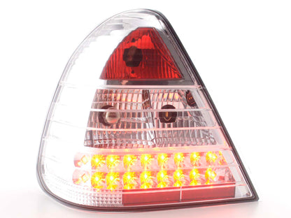 LED Rückleuchten Set Mercedes C-Klasse Typ W202 Bj. 96-00 chrom