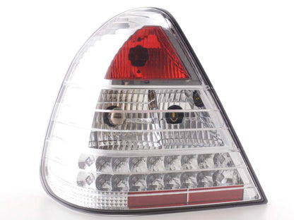 LED Rückleuchten Set Mercedes C-Klasse Typ W202 Bj. 96-00 chrom