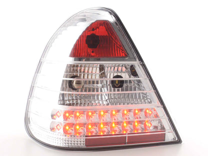 LED Rückleuchten Set Mercedes C-Klasse Typ W202 Bj. 96-00 chrom