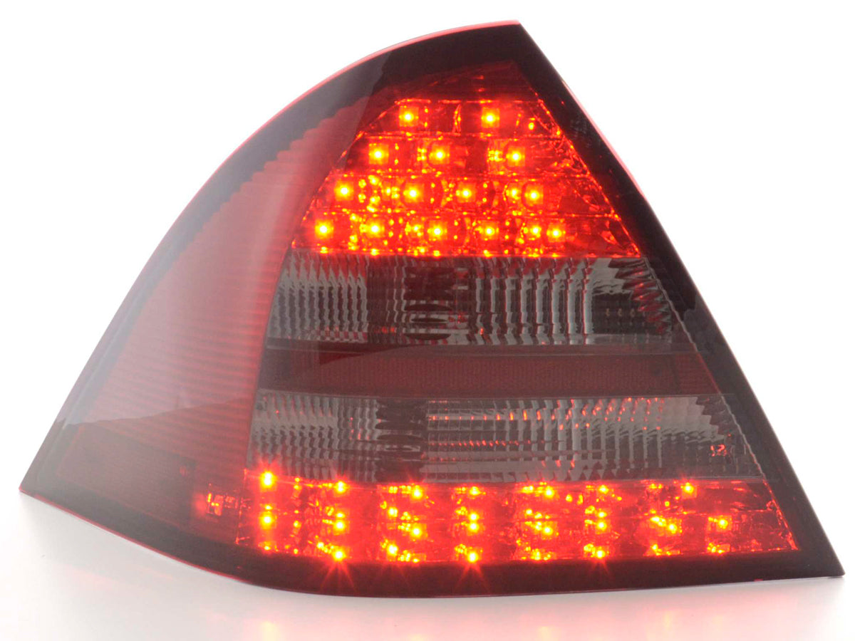 LED Rückleuchten Set Mercedes C-Klasse W203 Limo Bj. 05-07 rot/schwarz