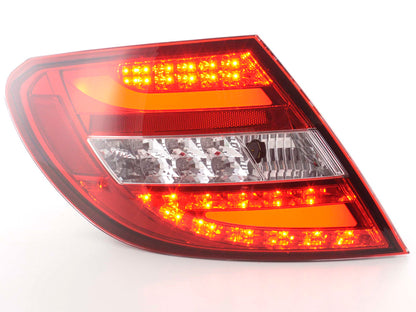 LED Rückleuchten Set Mercedes C-Klasse Typ W204 Bj. 07-11 rot/klar