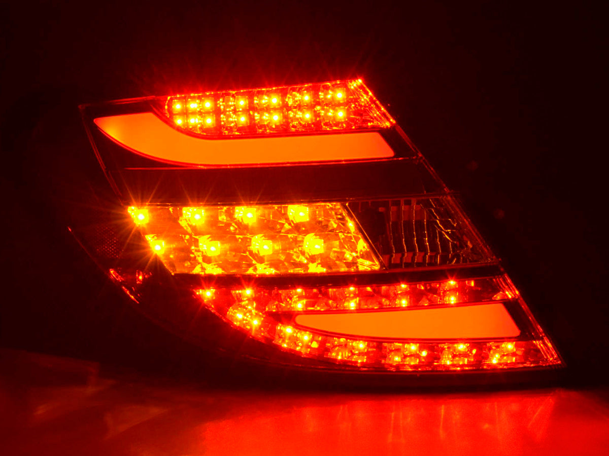 LED Rückleuchten Set Mercedes C-Klasse Typ W204 Bj. 07-11 rot/klar