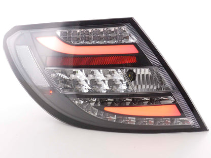 LED Rückleuchten Set Mercedes C-Klasse Typ W204 Bj. 07-11 schwarz