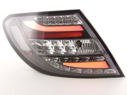 LED Rückleuchten Set Mercedes C-Klasse Typ W204 Bj. 07-11 schwarz