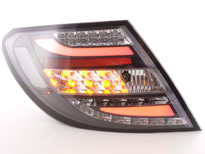 LED Rückleuchten Set Mercedes C-Klasse Typ W204 Bj. 07-11 schwarz