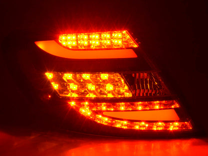 LED Rückleuchten Set Mercedes C-Klasse Typ W204 Bj. 07-11 schwarz