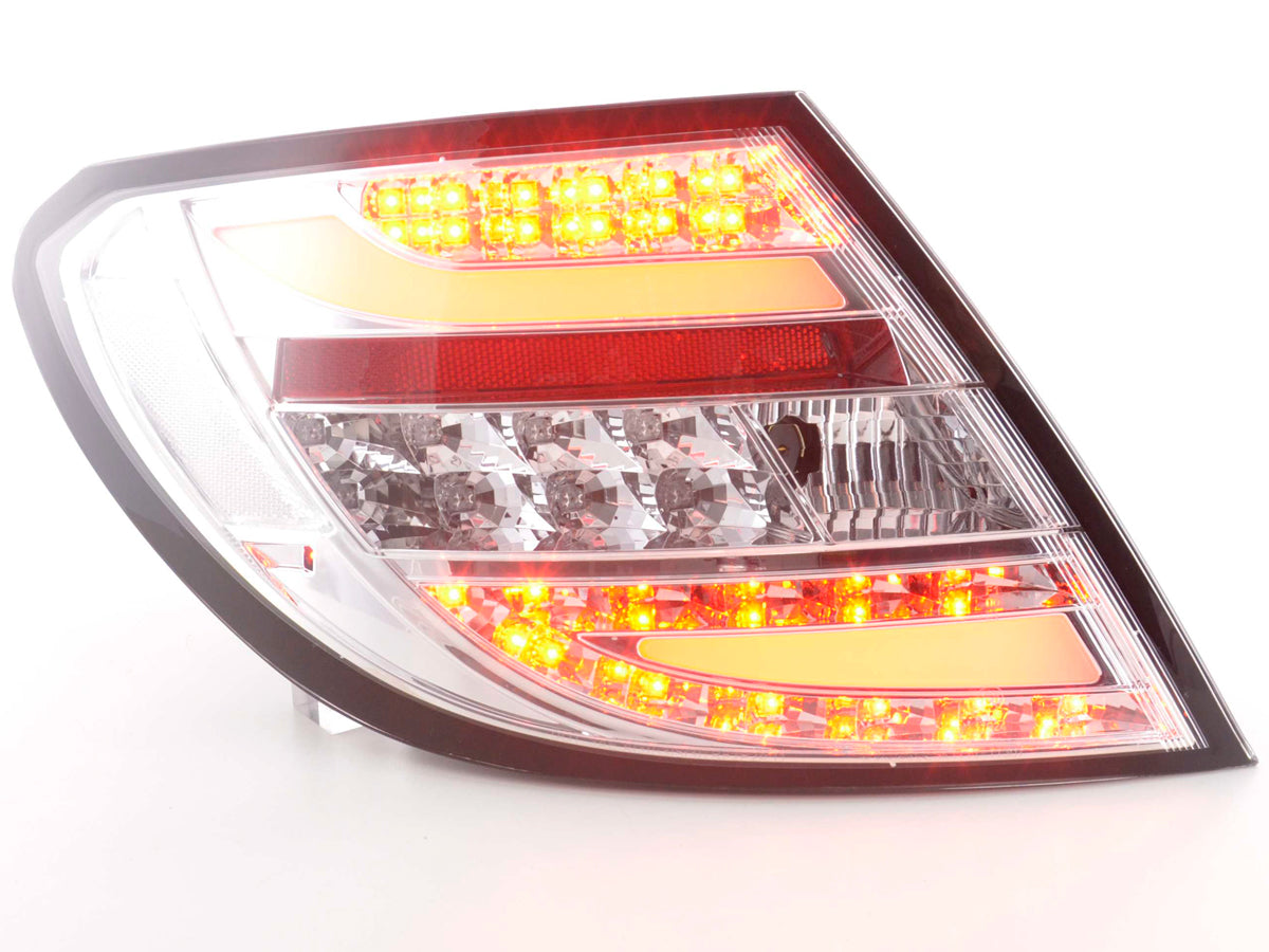 LED Rückleuchten Set Mercedes C-Klasse Typ W204 Bj. 2011- chrom