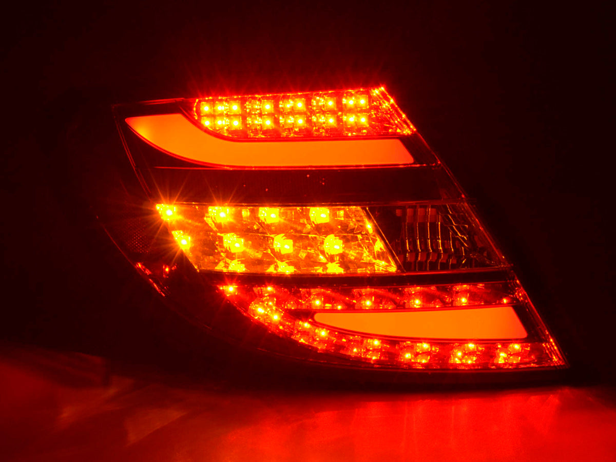 LED Rückleuchten Set Mercedes C-Klasse Typ W204 Bj. 2011- rot/klar