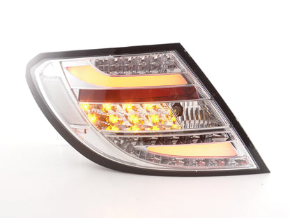 LED Rückleuchten Set Mercedes C-Klasse W204 Bj. 07-11 chrom