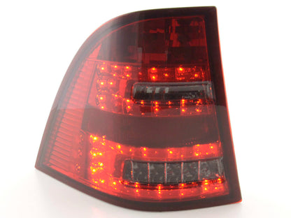 LED Rückleuchten Set Mercedes M-Klasse Typ W163 Bj. 98-05 rot/schwarz