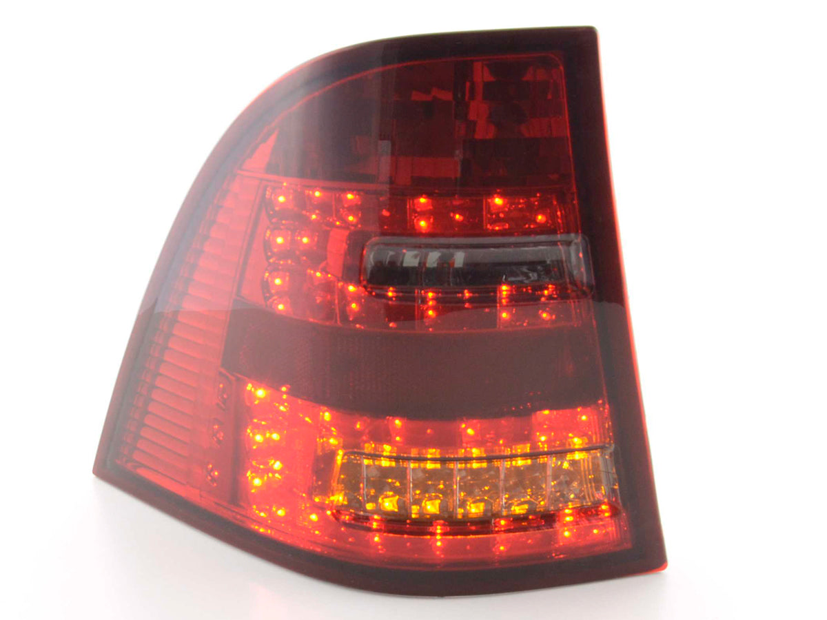 LED Rückleuchten Set Mercedes M-Klasse Typ W163 Bj. 98-05 rot/schwarz