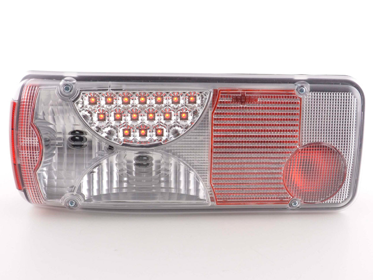 LED Rückleuchten Set Mercedes Zetros Bj.08- chrom