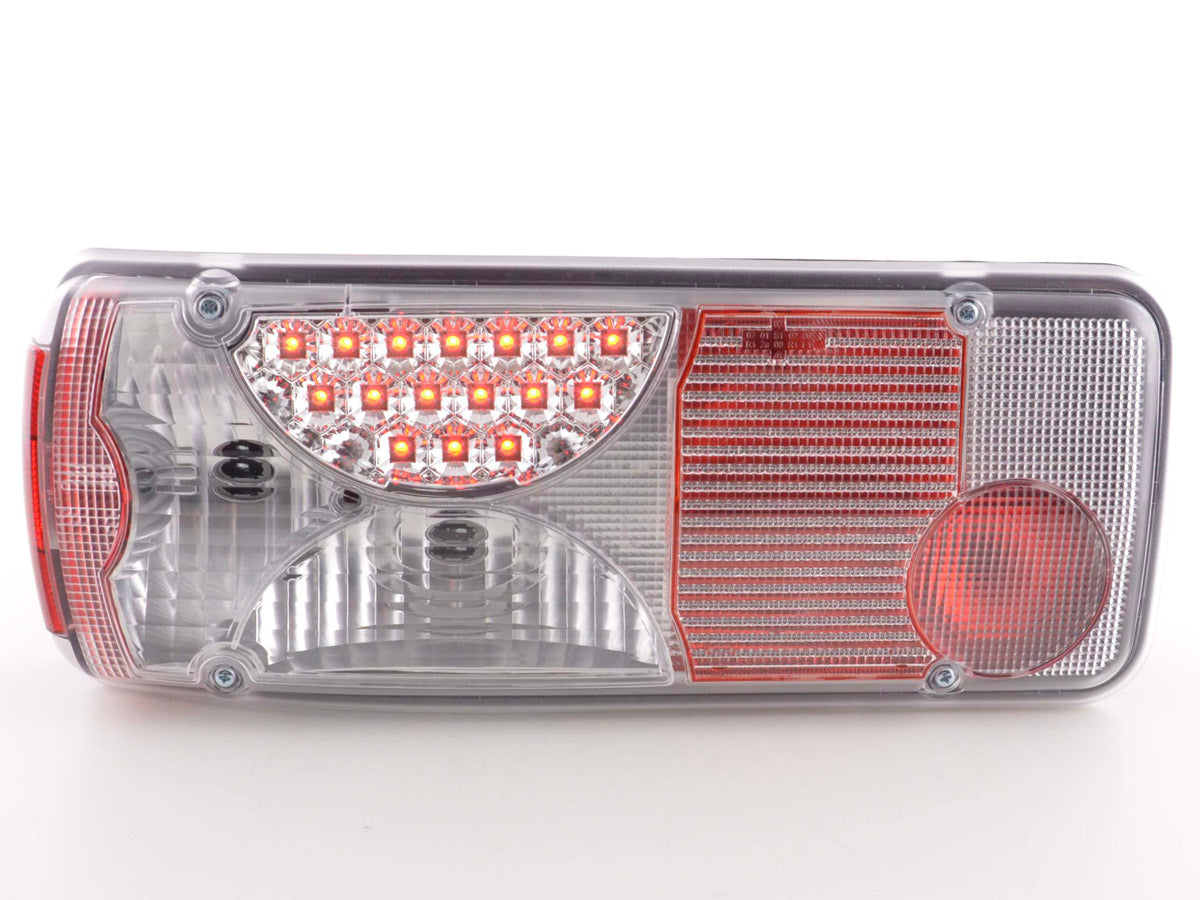 LED Rückleuchten Set Mercedes Zetros Bj.08- chrom