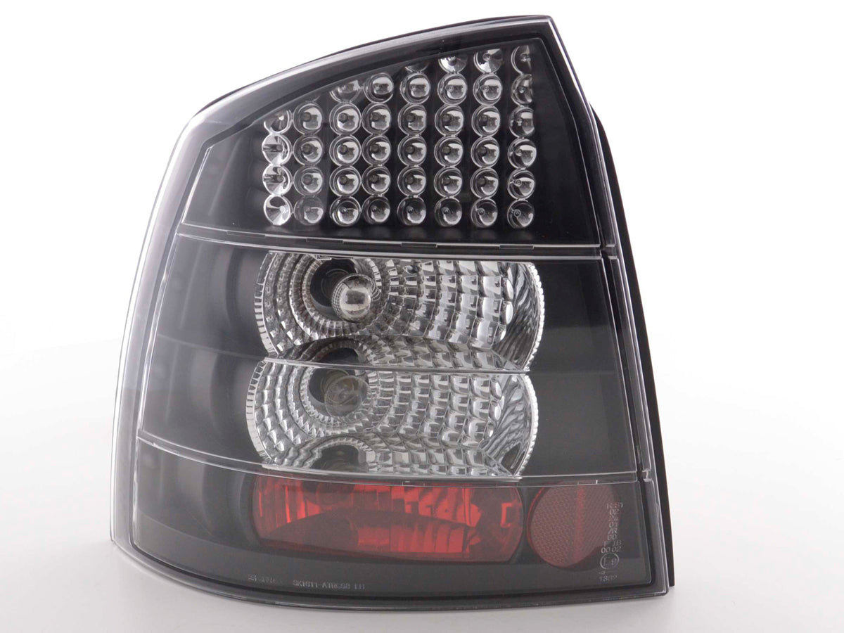 LED Rückleuchten Set Opel Astra G 3/5-trg Bj. 98-03 schwarz