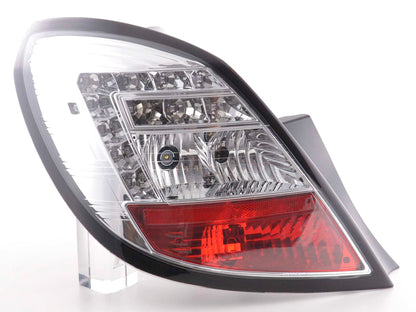 LED Rückleuchten Set Opel Corsa D 5-türig Bj. 06-10 chrom