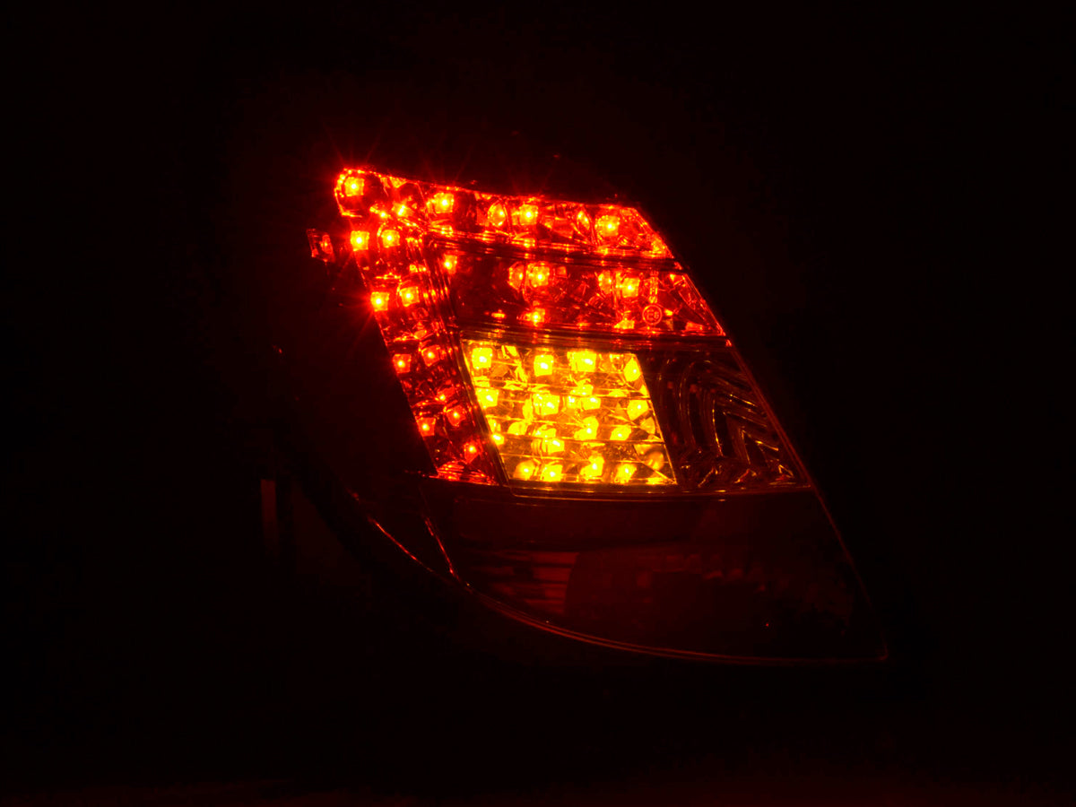 LED Rückleuchten Set Opel Corsa D 5-türig Bj. 06-10 chrom