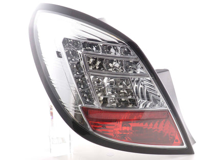 LED Rückleuchten Set Opel Corsa D 5-türig Bj. 06-10 chrom