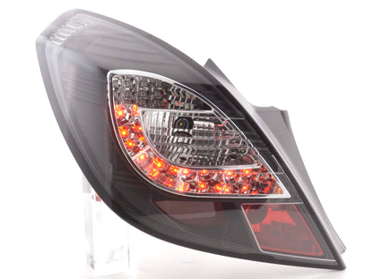 LED Rückleuchten Set Opel Corsa D 3-türig Bj. 06-10 schwarz