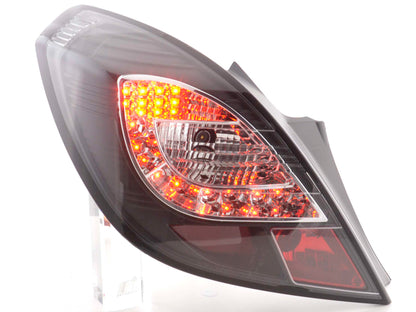 LED Rückleuchten Set Opel Corsa D 3-türig Bj. 06-10 schwarz