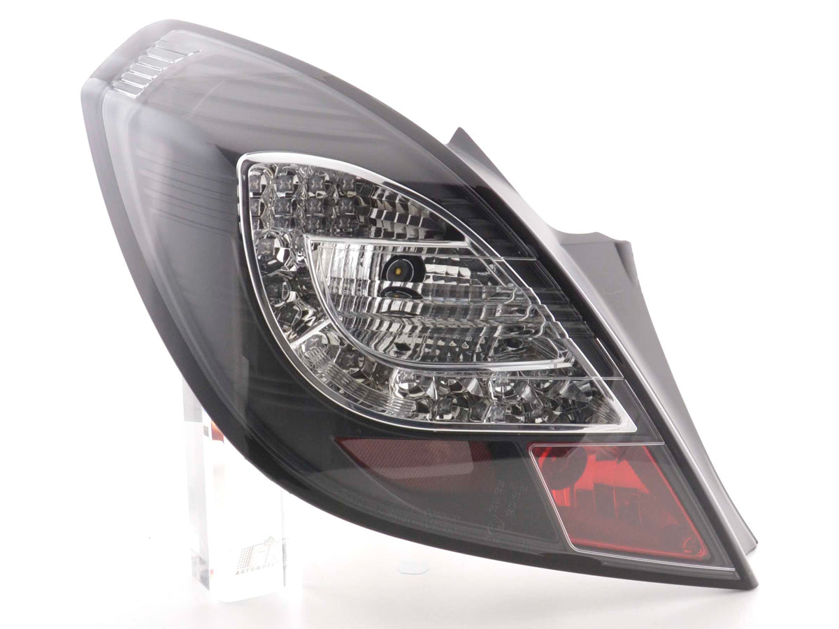 LED Rückleuchten Set Opel Corsa D 3-türig Bj. 06-10 schwarz