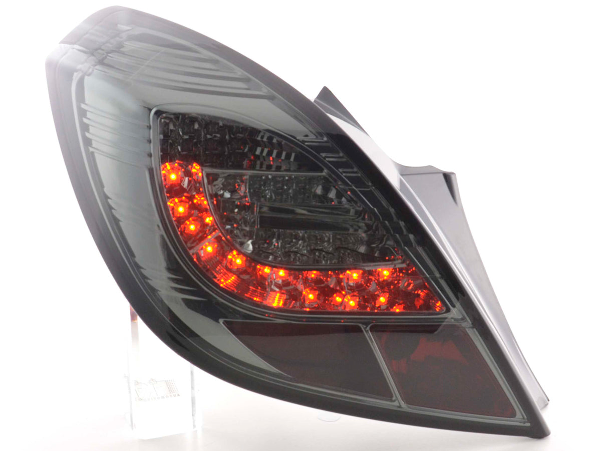 LED Rückleuchten Set Opel Corsa D 3-türig Bj. 06-10 schwarz