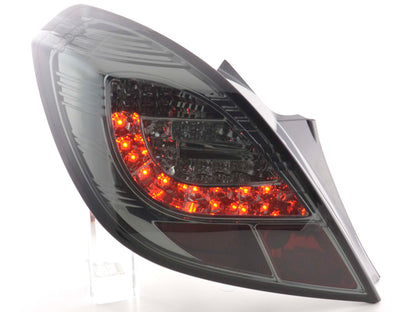 LED Rückleuchten Set Opel Corsa D 3-türig Bj. 06-10 schwarz
