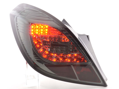 LED Rückleuchten Set Opel Corsa D 3-türig Bj. 06-10 schwarz