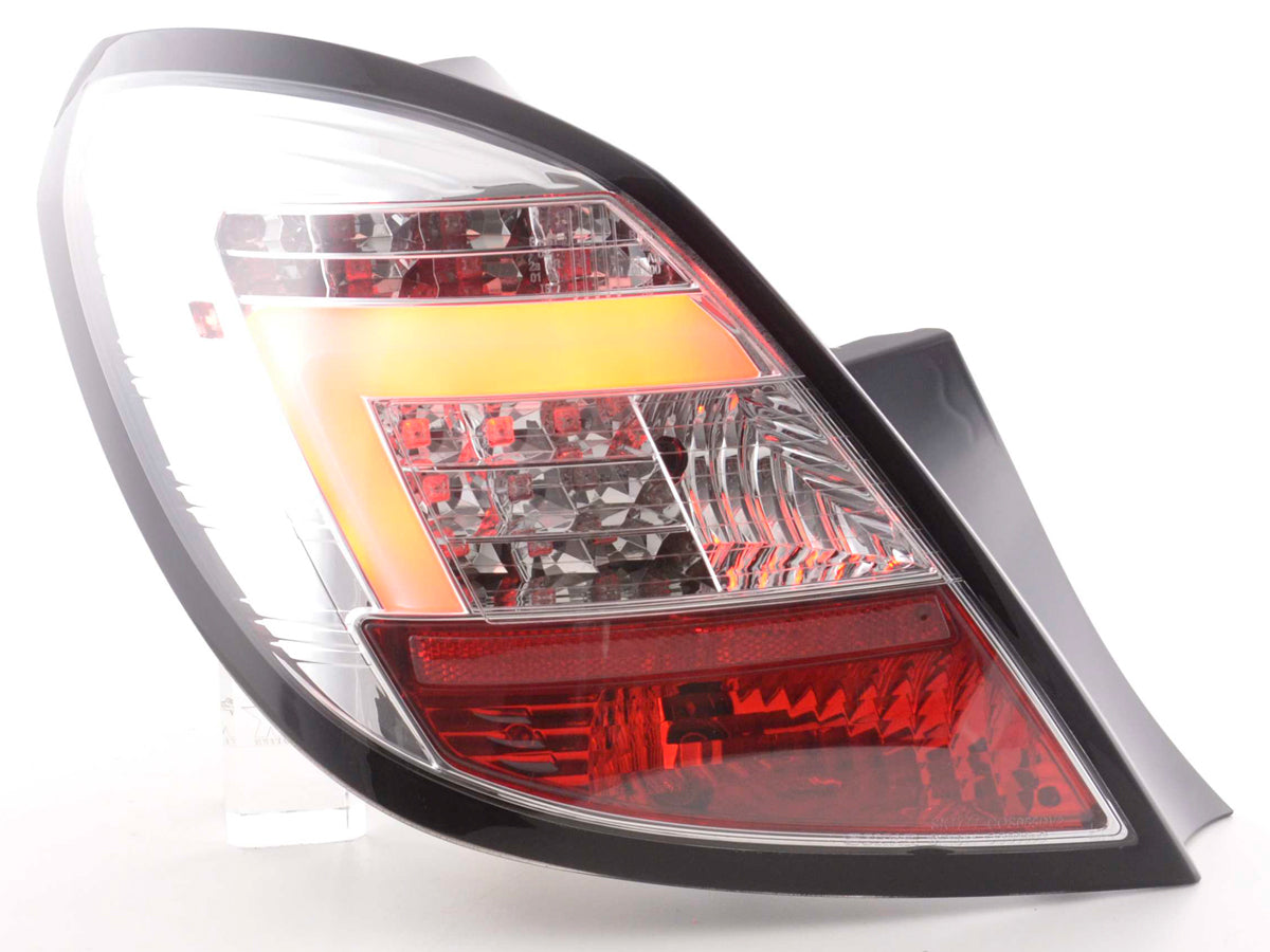 LED Rückleuchten Set Opel Corsa D 5-türig Bj. 06-10 chrom