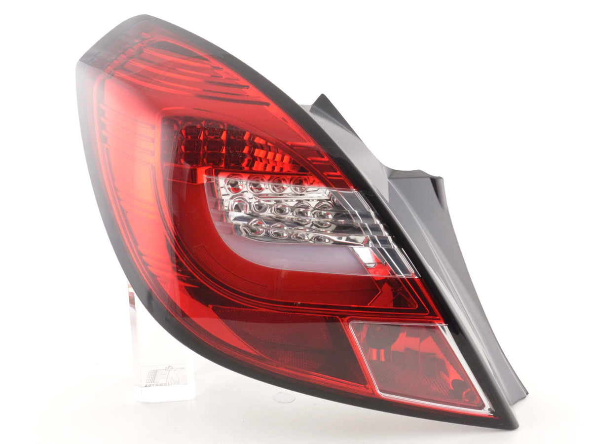 LED Rückleuchten Set Opel Corsa D 3-türig Bj. 06-10 rot/klar