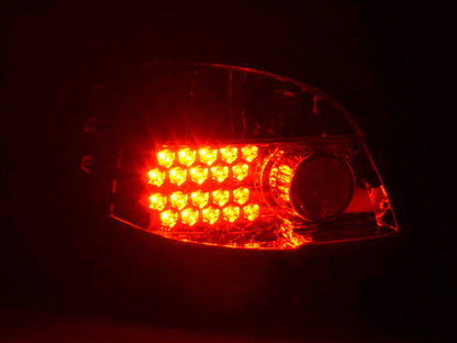 LED Rückleuchten Set Peugeot 206 CC Cabrio Bj. 98-05 chrom