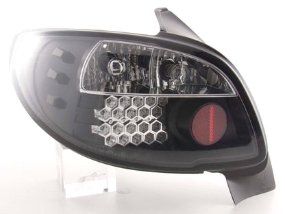 LED Rückleuchten Set Peugeot 206 3/5 trg. ohne Cabrio Bj. 98-05 schwarz