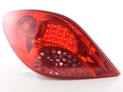 LED Rückleuchten Set Peugeot 207 Bj. 06-09 rot
