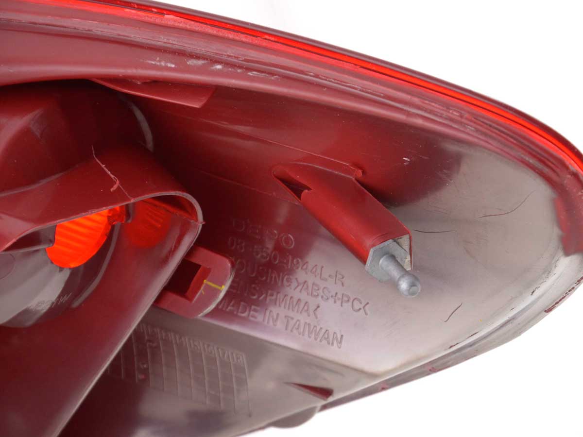 LED Rückleuchten Set Peugeot 207 Bj. 06-09 rot
