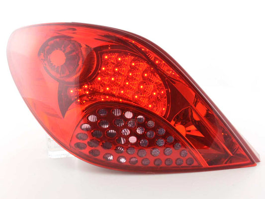 LED Rückleuchten Set Peugeot 207 Bj. 06-09 rot