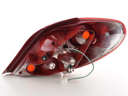 LED Rückleuchten Set Peugeot 207 Bj. 06-09 rot/schwarz