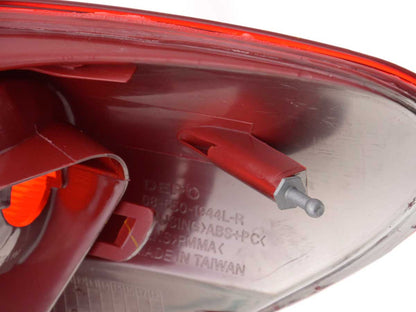 LED Rückleuchten Set Peugeot 207 Bj. 06-09 rot/schwarz