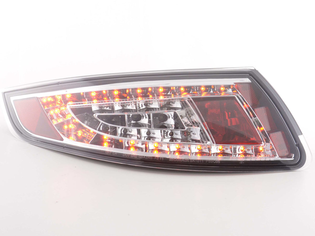 LED Rückleuchten Set Porsche 911 Typ 997 Bj. 05-09 chrom