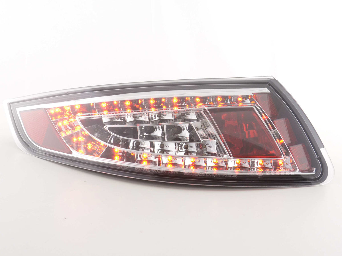 LED Rückleuchten Set Porsche 911 Typ 997 Bj. 05-09 chrom