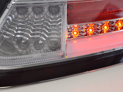 LED Rückleuchten Set Lightbar Porsche Boxster Typ 987 Bj. 04-09 chrom