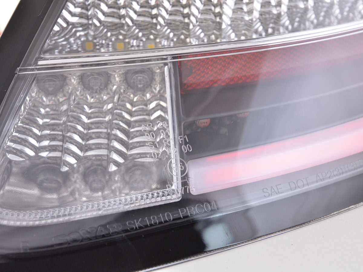 LED Rückleuchten Set Lightbar Porsche Boxster Typ 987 Bj. 04-09 schwarz