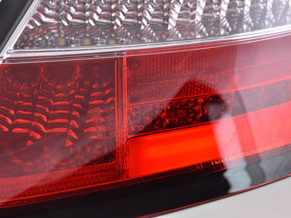 LED Rückleuchten Set Lightbar Porsche Boxster Typ 987  04-09 rot/klar